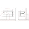 Тумба Rovere Tabacco 80 см BELBAGNO KRAFT KRAFT-800-2C-SO-RT